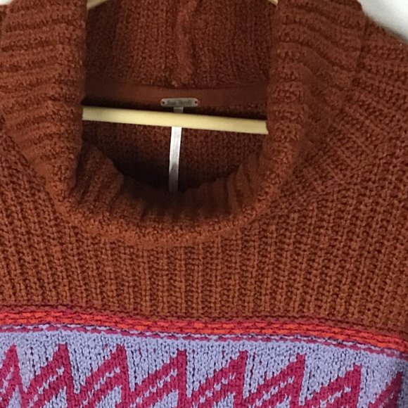 Free People Greater Than Sweater Cowl Neck Sweater - Picture 8 of 13